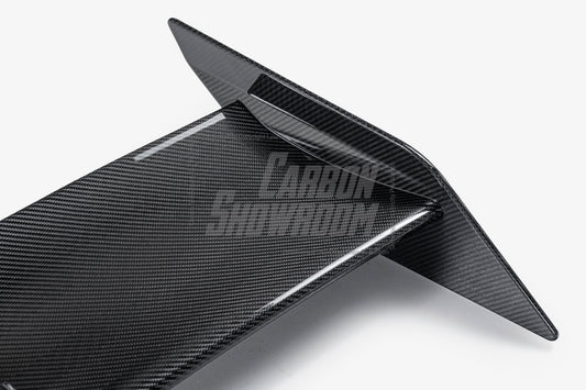BMW M4 G82 2021-ON & 4 Series G22 430i M440i 2020-ON with Aftermarket Parts - X Rear Wing Dry Pre-preg Carbon Fiber from Karbel Carbon
