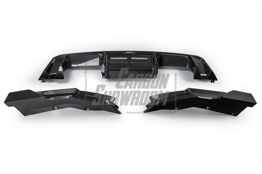 BMW M4 G82 / G83 2021-ON with Aftermarket Parts - Rear Diffuser & Canards Carbon Fiber from Karbel Carbon