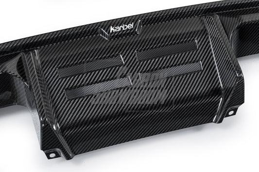 BMW M4 G82 / G83 2021-ON with Aftermarket Parts - Rear Diffuser & Canards Carbon Fiber from Karbel Carbon