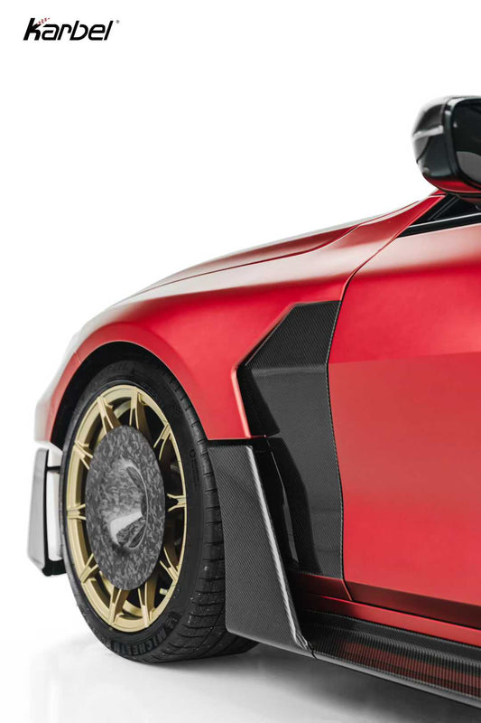 BMW M4 G82 G83 2021-ON with Aftermarket Parts - X Aero Discs Dry Pre-preg Carbon Fiber from Karbel Carbon