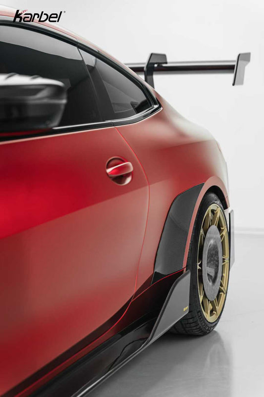 BMW M4 G82 G83 2021-ON with Aftermarket Parts - X Aero Discs Dry Pre-preg Carbon Fiber from Karbel Carbon