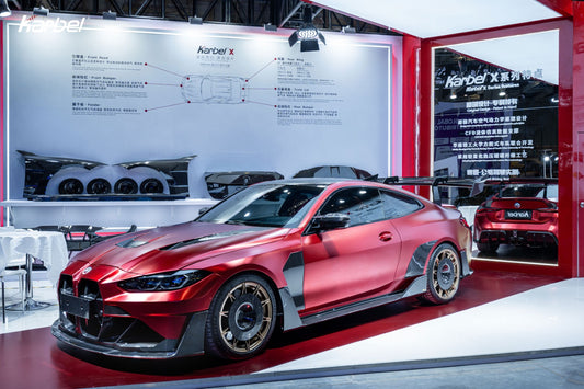 BMW M4 G82 G83 2021-ON with Aftermarket Parts - X Aero Discs Dry Pre-preg Carbon Fiber from Karbel Carbon