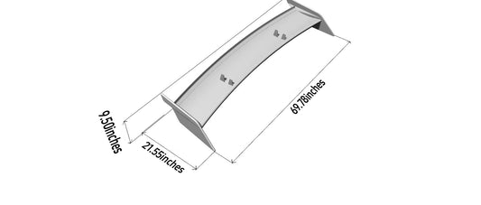 BMW M4 G82 2021-ON & 4 Series G22 430i M440i 2020-ON with Aftermarket Parts - X Rear Wing Dry Pre-preg Carbon Fiber from Karbel Carbon