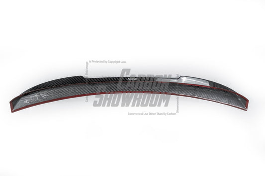 BMW 5 Series M550 540 530 G30 LCI (fits both Pre-LCI & LCI) 2017 2018 2019 2020 2021 2022 2023 & M5 / M5C / M5CS F90 (fits both Pre-LCI & LCI) 2018 2019 2020 2021 2022 2023 2024 with Aftermarket Parts - Rear Spoiler Pre-preg Carbon Fiber from Karbel Carbon