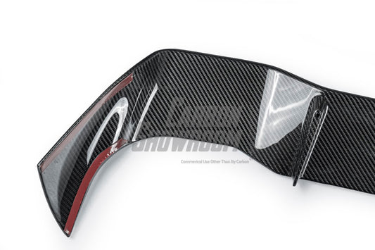 BMW X3M X3MC F97 Pre-LCI 2019-2021 & X3 G01 pre-LCI 2019 2020 2021 with Aftermarket Parts - Rear Roof Spoiler Pre-preg Carbon Fiber from Karbel Carbon