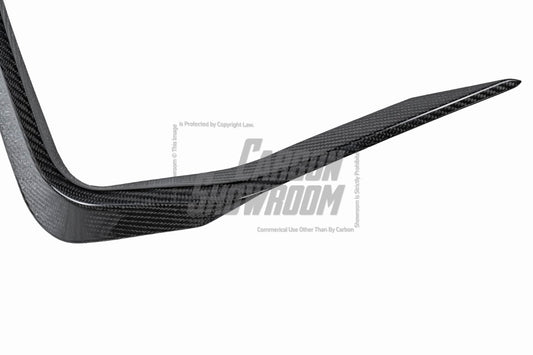 BMW X3M X3MC F97 LCI 2022-ON & X4M X4MC F98 LCI 2022-ON with Aftermarket Parts - Upper Valences Pre-preg Carbon Fiber from Karbel Carbon