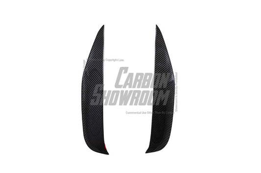 BMW X3M X3MC F97 Pre-LCI 2019 2020 2021 & X4M X4MC F98 Pre-LCI 2019 2020 2021 with Aftermarket Parts - Upper Valences Top & Side Trim Pre-preg Carbon Fiber from Karbel Carbon
