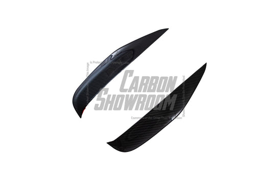 BMW X3M X3MC F97 Pre-LCI 2019 2020 2021 & X4M X4MC F98 Pre-LCI 2019 2020 2021 with Aftermarket Parts - Upper Valences Top & Side Trim Pre-preg Carbon Fiber from Karbel Carbon
