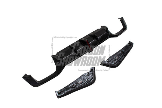 Karbel Carbon Dry Carbon Fiber Rear Diffuser for BMW X4M & X4MC F98 2019-2021 - Performance SpeedShop