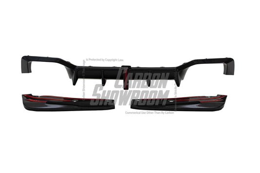 Karbel Carbon Dry Carbon Fiber Rear Diffuser for BMW X4M & X4MC F98 2019-2021 - Performance SpeedShop