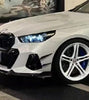 BMW i5 xDrive40 / i5 eDrive40 (with M-package bumper, does not fit base mode) / i5 M60 G60 G61 2024 & 5 Series 540i xDrive / 530i xDrive / 530i (with M-package bumper, does not fit base model) / 550e xDrive G60 G61 2024 with Aftermarket Parts - V1 Front Canards Pre-preg Carbon Fiber from Karbel Carbon