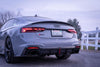 Karbel Carbon Dry Carbon Fiber Side Skirt Overlay Trim & Extension Trim For Audi RS5 B9.5 2020-ON