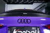 Karbel Dry Carbon Fiber Rear Spoiler Ver.1 For Audi Audi RS5 & S5 A5 S-Line & A5 B9 B9.5 2017-ON 4 Door Sedan