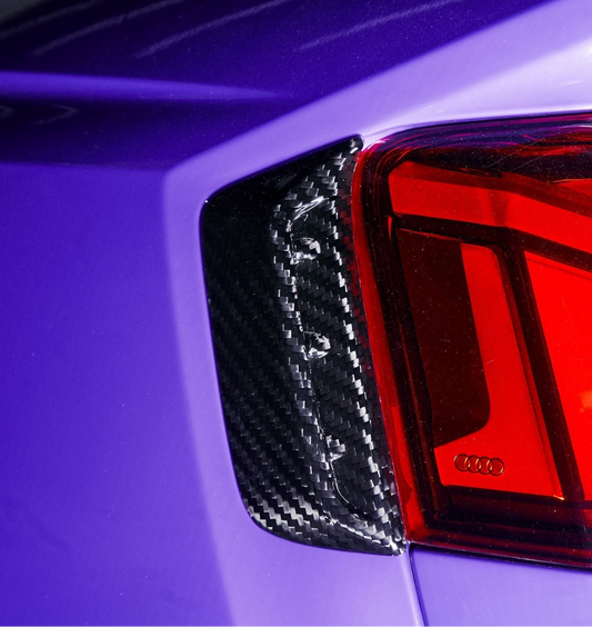 Karbel Carbon Tail Light Trim for Audi RS5 B9.5 2020-2025 Dry Pre-preg Carbon Fiber