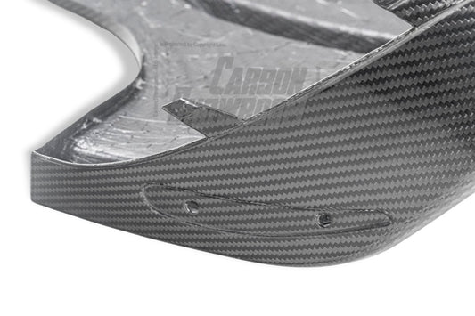 Lotus Emira 3.6 V6 2.0 Four-cylinder 2022-ON with Aftermarket Parts - Pre-preg Carbon Fiber Rear Diffuser & Canards from Karbel Carbon