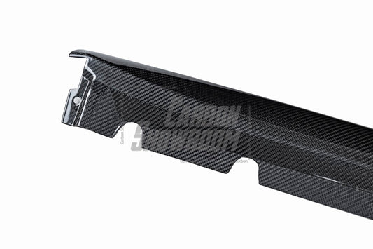Porsche 718 Cayman / Boxster / GTS / GT4 / Spyder 2017-ON with Aftermarket Parts - Side Skirts Double-sided Pre-preg Carbon Fiber from Karbel Carbon