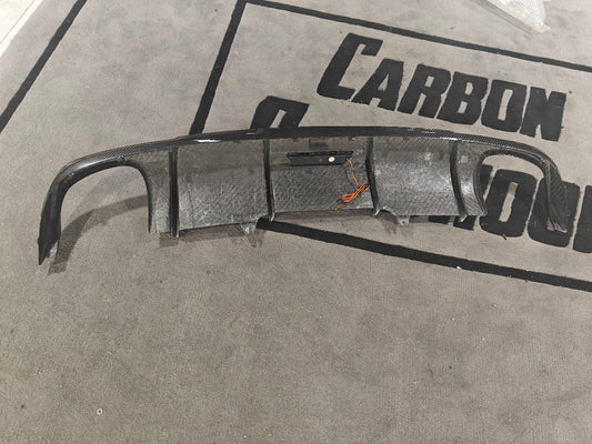 Karbel Carbon Rear Diffuser for Audi  A4 2017-2018 B9 Carbon Fiber