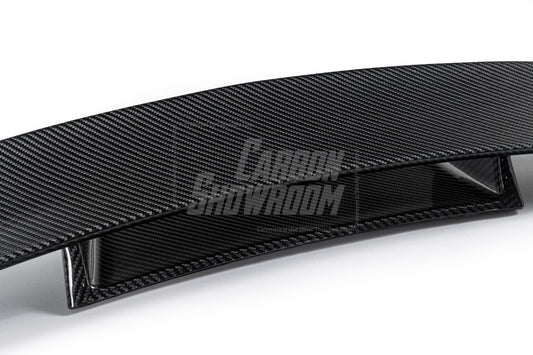 Tesla Model 3 Highland / Performance 2024-ON with Aftermarket Parts - V1 GT Style Rear Wing Dry Pre-preg Carbon Fiber/FRP from Karbel Carbon