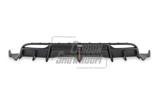 Tesla Model 3 Highland / Performance 2024-ON with Aftermarket Parts - With Light Style Rear Diffuser & Canards Dry Pre-preg Carbon Fiber/FRP from Karbel Carbon