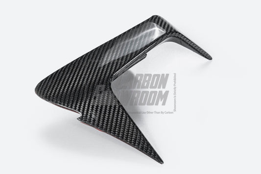 Tesla Model S 3rd Gen Late 2021-ON with Aftermarket Parts - Front Lip Dry Pre-preg Carbon Fiber from Karbel Carbon