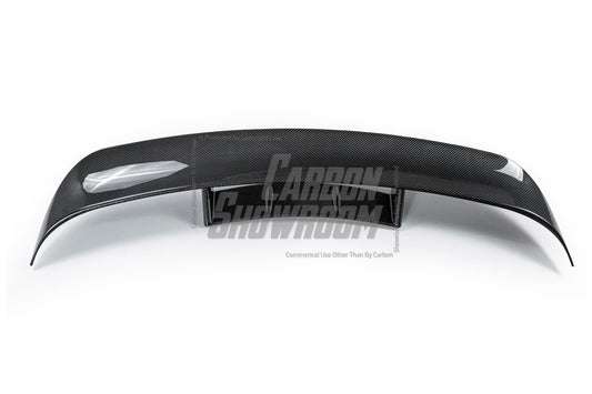 Tesla Model S 3rd Gen Late 2021-ON with Aftermarket Parts - Rear Wing Dry Pre-preg Carbon Fiber from Karbel Carbon