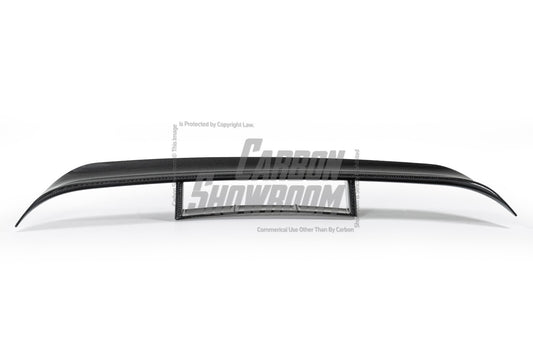 Tesla Model S 3rd Gen Late 2021-ON with Aftermarket Parts - Rear Wing Dry Pre-preg Carbon Fiber from Karbel Carbon