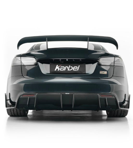 Tesla Model S 3rd Gen Aftermarket Parts - Karbel Carbon Rear Diffuser ...