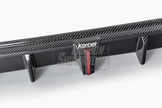 Volkswagen Arteon CC SE R-Line/SEL/SEL 4MOTION/SEL Premium 4MOTION/R-Line/R-Line 4MOTION (Both Fits Pre-facelift & Facelift) 2019 2020 2021 2022 2023 with Aftermarket Parts - with Light Rear Diffuser Dry Pre-preg Carbon Fiber from Karbel Carbon