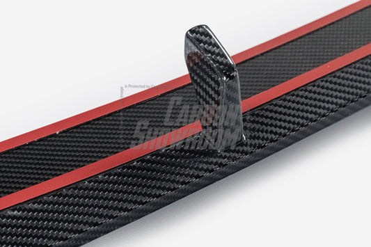 Volkswagen GTI MK8 2022 2023 2024 with Aftermarket Parts - V2 Front Lip Dry Pre-preg Carbon Fiber/FRP from Karbel Carbon