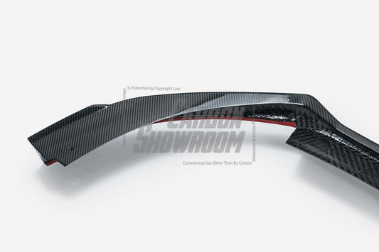 Volkswagen GTI MK8 2022 2023 2024 with Aftermarket Parts - V2 Front Lip Dry Pre-preg Carbon Fiber/FRP from Karbel Carbon