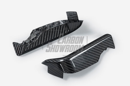 Volkswagen GTI MK8 2022 2023 2024 with Aftermarket Parts - V2 Front Lip Dry Pre-preg Carbon Fiber/FRP from Karbel Carbon