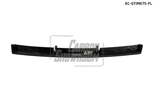 Volkswagen GTI MK7.5 2018 2019 2020 2021 with Aftermarket Parts - Front Lip Pre-preg Carbon Fiber from Karbel Carbon