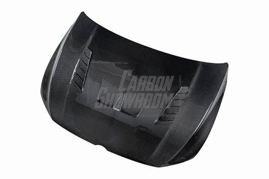 Volkswagen Golf R / GTI / Golf MK8 2022-ON with Aftermarket Parts - Hood Pre-preg Carbon Fiber from Karbel Carbon