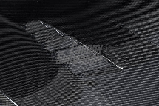 Volkswagen Golf R / GTI / Golf MK8 2022-ON with Aftermarket Parts - Hood Pre-preg Carbon Fiber from Karbel Carbon