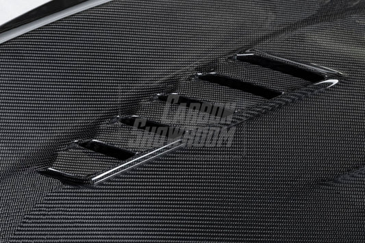 Volkswagen Golf R / GTI / Golf MK8 2022-ON with Aftermarket Parts - Hood Pre-preg Carbon Fiber from Karbel Carbon