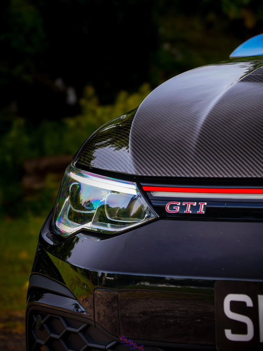 Volkswagen Golf R / GTI / Golf MK8 2022-ON with Aftermarket Parts - Hood Pre-preg Carbon Fiber from Karbel Carbon