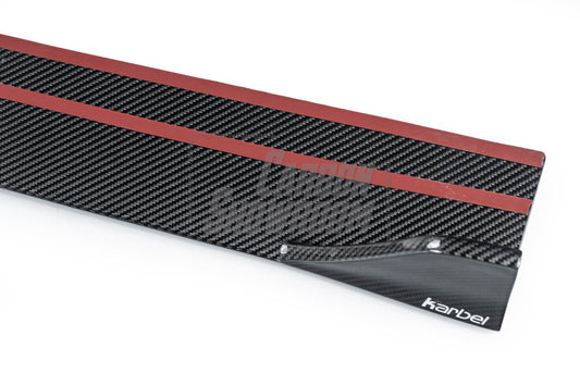 Volkswagen Golf R / GTI / Golf MK7.5 2018 2019 2020 2021 with Aftermarket Parts - Side Skirts Pre-preg Carbon Fiber from Karbel Carbon