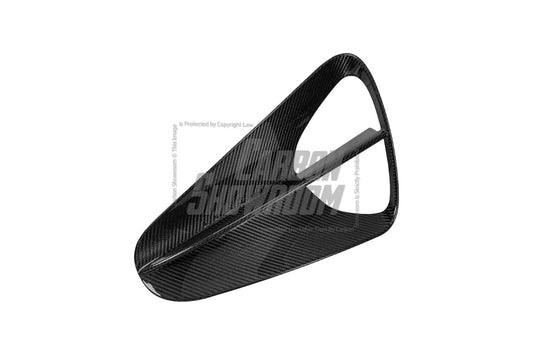 Lotus Emira 3.6 V6 2.0 Four-cylinder 2022-ON with Aftermarket Parts - Pre-preg Carbon Fiber Rear Bumper Vent Trim from Karbel Carbon