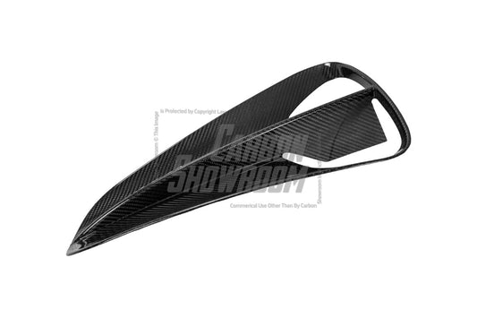 Lotus Emira 3.6 V6 2.0 Four-cylinder 2022-ON with Aftermarket Parts - Pre-preg Carbon Fiber Rear Bumper Vent Trim from Karbel Carbon