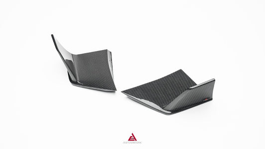 Lamborghini Huracan EVO AWD RWD 2020 2021 2022 2023 with Aftermarket Parts - Rear Diffuser & Canards Dry Pre-preg Carbon Fiber from ArmorExtend