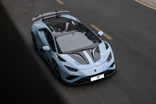 Lamborghini Huracan LP580 LP610 Evo RWD AWD Tecnica Performante 2015 2016 2017 2018 2019 2020 2021 2022 2023 2024 with Aftermarket Parts - Front Fenders Dry Pre-preg Carbon Fiber from Ventus Veloce