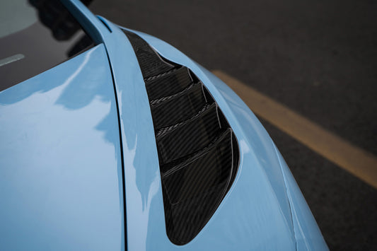Lamborghini Huracan LP580 LP610 Evo RWD AWD Tecnica Performante 2015 2016 2017 2018 2019 2020 2021 2022 2023 2024 with Aftermarket Parts - Front Fenders Dry Pre-preg Carbon Fiber from Ventus Veloce