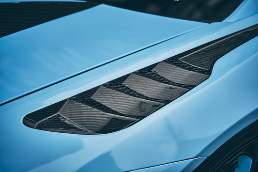 Lamborghini Huracan LP580 LP610 Evo RWD AWD Tecnica Performante 2015 2016 2017 2018 2019 2020 2021 2022 2023 2024 with Aftermarket Parts - Front Fenders Dry Pre-preg Carbon Fiber from Ventus Veloce