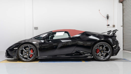 Lamborghini Huracan LP580 LP610 Evo RWD AWD Tecnica Performante 2015 2016 2017 2018 2019 2020 2021 2022 2023 2024 with Aftermarket Parts - Side Skirts Dry Pre-preg Carbon Fiber from Ventus Veloce