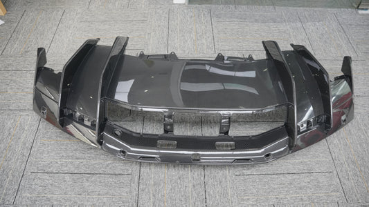 Lamborghini Revuelto 2024-ON with Aftermarket Parts - OEM Style Rear Diffuser Dry Pre-preg Carbon Fiber from Aero Republic