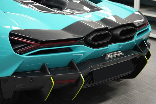 Lamborghini Revuelto 2024-ON with Aftermarket Parts - OEM Style Rear Spoiler Dry Pre-preg Carbon Fiber from Aero Republic