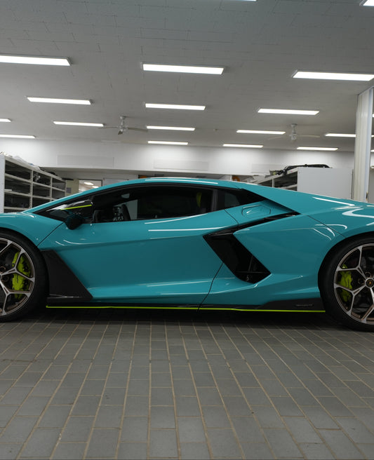 Lamborghini Revuelto 2024-ON with Aftermarket Parts - OEM Style Side Skirts Dry Pre-preg Carbon Fiber from Aero Republic