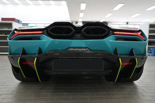 Lamborghini Revuelto 2024-ON with Aftermarket Parts - OEM Style Rear Diffuser Dry Pre-preg Carbon Fiber from Aero Republic