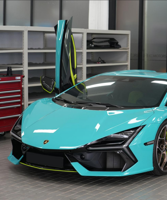 Lamborghini Revuelto 2024-ON with Aftermarket Parts - OEM Style Front Lip Trim Dry Pre-preg Carbon Fiber from Aero Republic