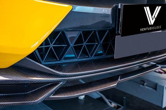 Lotus Eletre 2023 2024 with Aftermarket Parts - PK Style Front Lip Pre-preg Carbon Fiber from Ventus Veloce